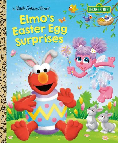 Elmos Easter Egg Surprises (Sesame Street) (Little Golden Book)  by Christy Webster at Abbey's Bookshop, 