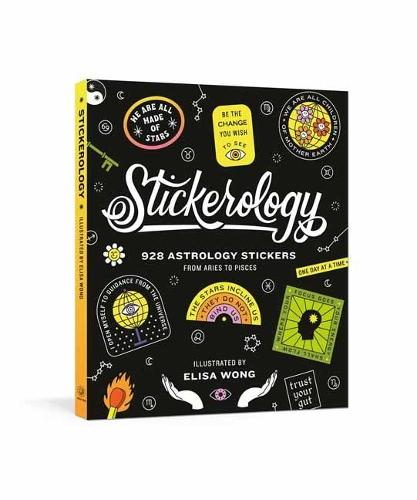 Stickerology: 928 Astrology Stickers from Aries to Pisces: Stickers for Journals, Water Bottles, Laptops, Planners, and More  by Potter Gift at Abbey's Bookshop, 