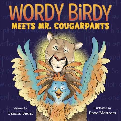 Wordy Birdy Meets Mr. Cougarpants  by Tammi Sauer at Abbey's Bookshop, 