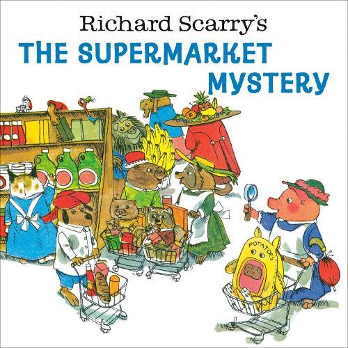Richard Scarry's The Supermarket Mystery  by Richard Scarry at Abbey's Bookshop, 