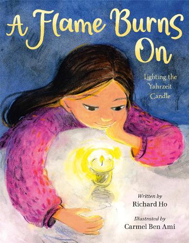 A Flame Burns On: Lighting the Yahrzeit Candle  by Richard Ho at Abbey's Bookshop, 