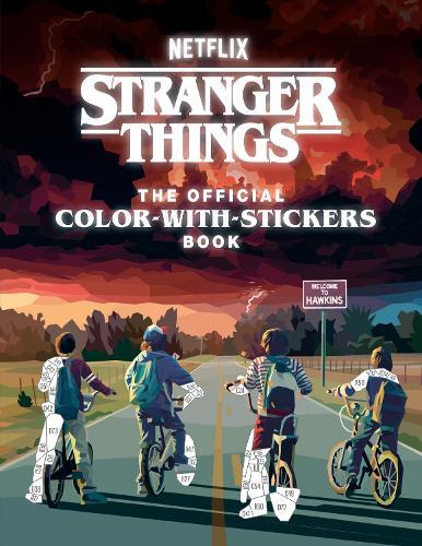 Stranger Things: The Official Color-with-Stickers Book  by Random House Worlds at Abbey's Bookshop, 