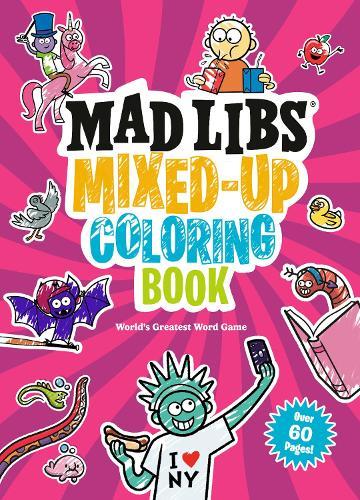 Mad Libs Mixed-Up Coloring Book: World's Greatest Word Game  by Mad Libs at Abbey's Bookshop, 