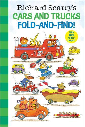 Richard Scarry's Cars and Trucks Fold-and-Find!  by Richard Scarry at Abbey's Bookshop, 