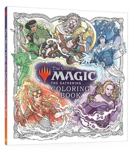The Official Magic: The Gathering Coloring Book  by Official Magic: The Gathering Licensed at Abbey's Bookshop, 