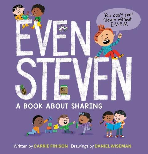 Even Steven: A Book About Sharing  by Carrie Finison at Abbey's Bookshop, 