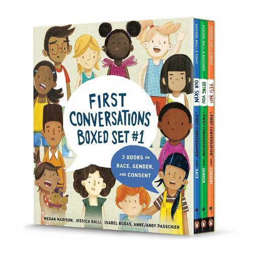 First Conversations Boxed Set #1: 3 Books on RACE, GENDER, and CONSENT  by Megan Madison at Abbey's Bookshop, 