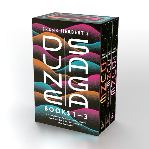 Frank Herbert's Dune Saga 3-Book Boxed Set: Dune, Dune Messiah, and Children of Dune  by Frank Herbert at Abbey's Bookshop, 