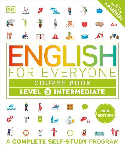 English for Everyone 3 Intermediate Coursebook & Downloadable Audio  by DK at Abbey's Bookshop, 