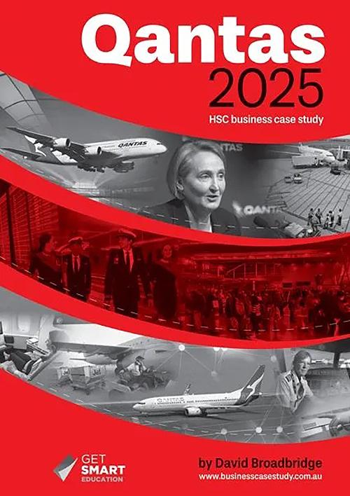 Qantas HSC Business Studies Case Study 2025  by David Broadbridge at Abbey's Bookshop, 