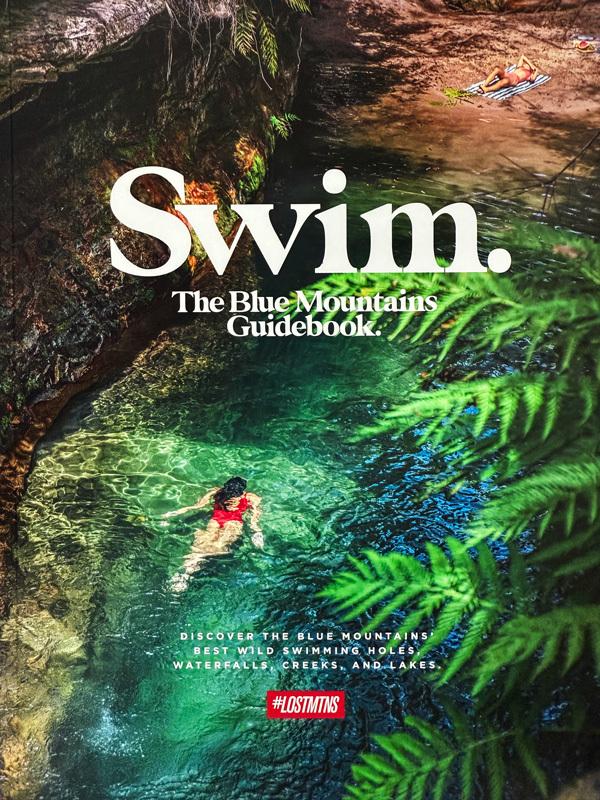 Swim: The Blue Mountains Guidebook  by #lostmtns at Abbey's Bookshop, 