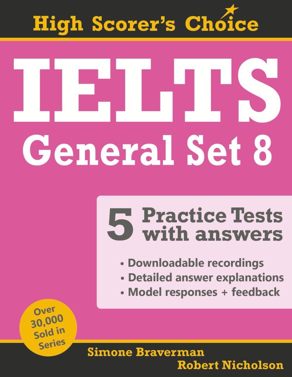 IELTS 5 Practice Tests General Set 8