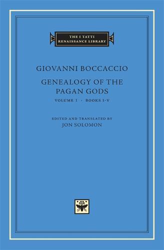 Genealogy of the Pagan Gods  by Giovanni Boccaccio at Abbey's Bookshop, 