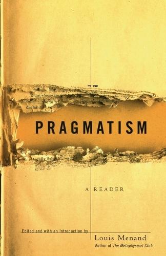 Pragmatism: A Reader  by Louis Menand at Abbey's Bookshop, 