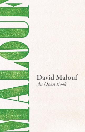 An Open Book  by David Malouf at Abbey's Bookshop, 