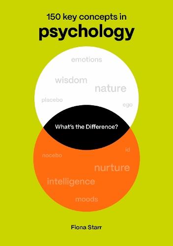 What's the Difference? Psychology: 150 Key Concepts in Psychology  by Dr. Fiona Starr at Abbey's Bookshop, 