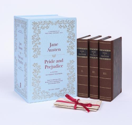 Pride and Prejudice: (British Library Deluxe Facsimile Edition) A Novel in Three Volumes  by Jane Austen at Abbey's Bookshop, 