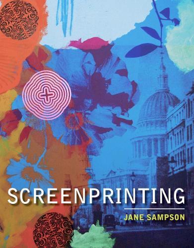 Screenprinting  by Jane Sampson at Abbey's Bookshop, 