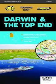 Darwin & Top End Map 590 21st ed