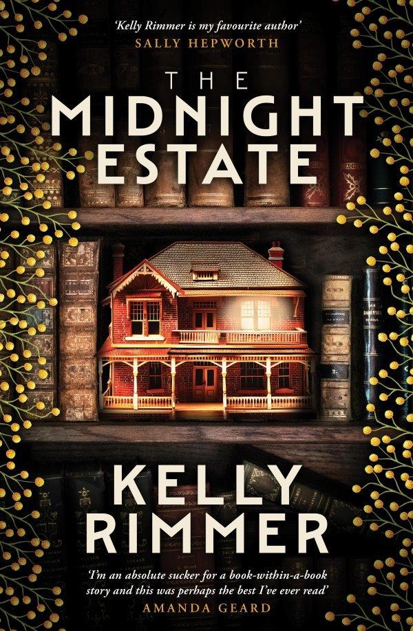 The Midnight Estate  by Kelly Rimmer at Abbey's Bookshop, 