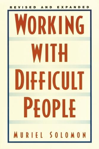 Workg W/Diff People Rev Exp  by Muriel Solomon at Abbey's Bookshop, 