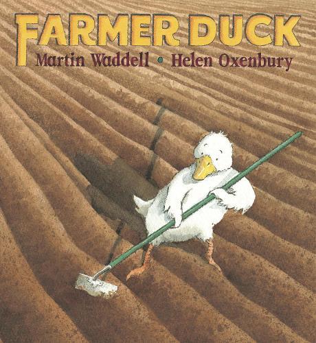 Farmer Duck (Irish / English)   by Martin Waddell at Abbey's Bookshop, 