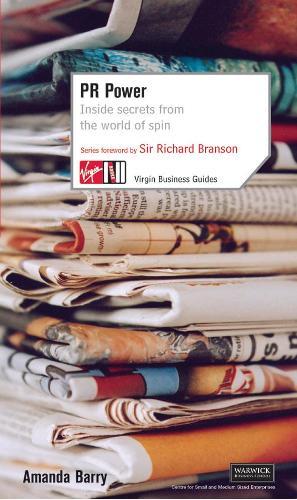 PR Power: Inside Secrets From the World of Spin  by Amanda Barry at Abbey's Bookshop, 