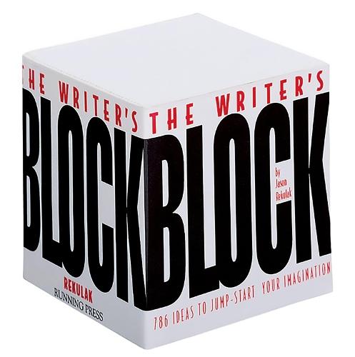 The Writer's Block: 786 Ideas To Jump-start Your Imagination  by Jason Rekulak at Abbey's Bookshop, 