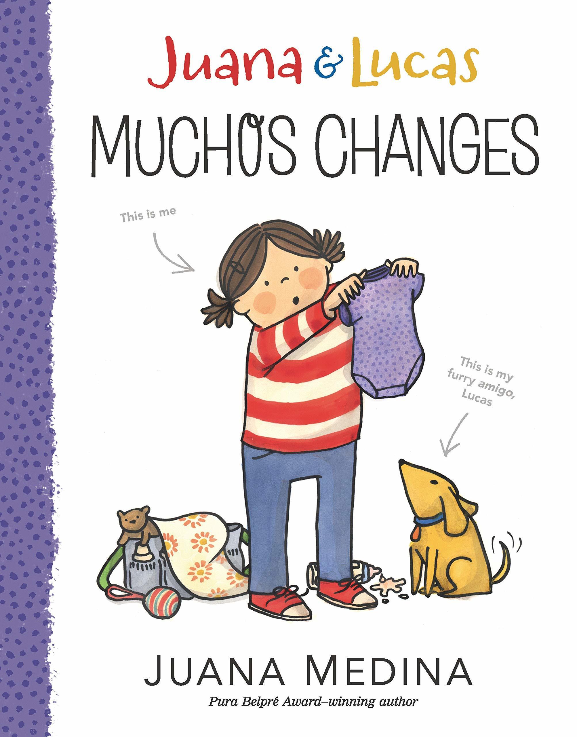 Muchos Changes (Juana and Lucas)  by Juana Medina at Abbey's Bookshop, 