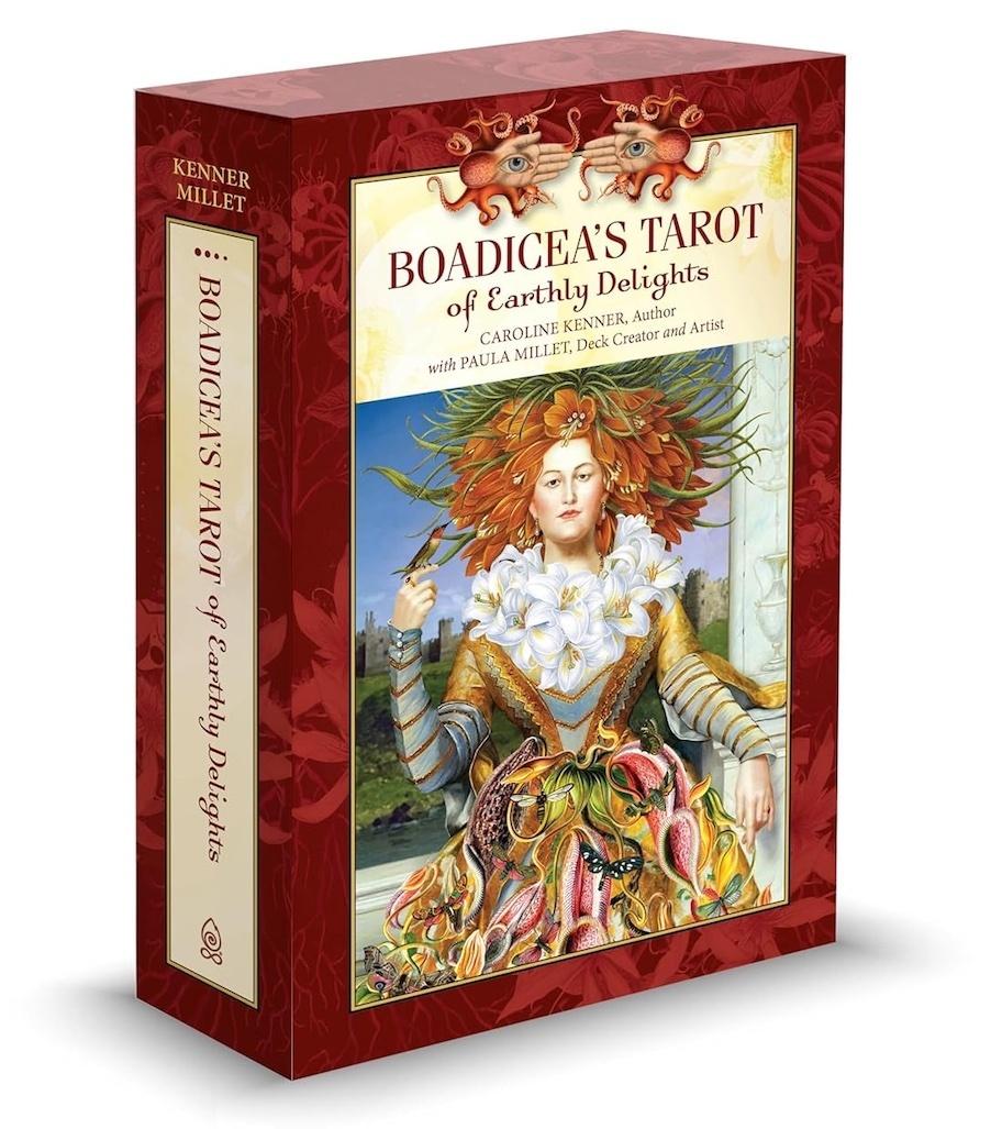 Boadiceas Tarot of Earthly Delights (Deck and Guidebook Box Set)  by Kenner Caroline at Abbey's Bookshop, 