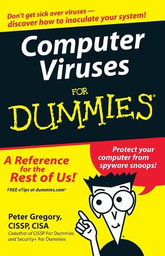 Computer Viruses For Dummies  by Peter H. Gregory at Abbey's Bookshop, 