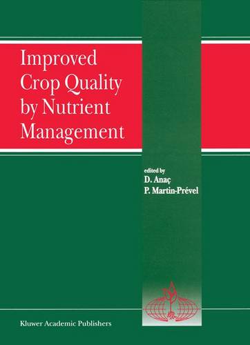 Improved Crop Quality by Nutrient Management  by Dilek Anaç at Abbey's Bookshop, 