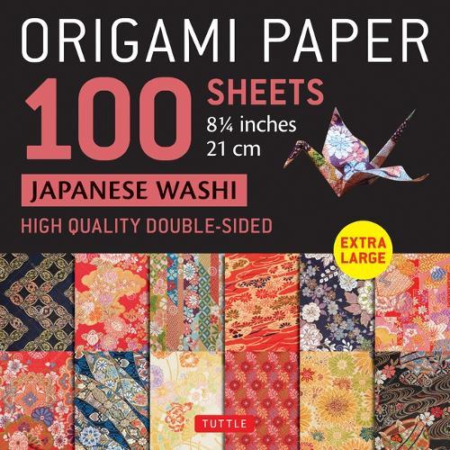 Origami Paper 100 Sheets Japanese Washi 8 1/4 (21 CM)