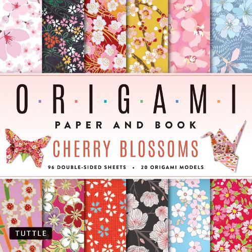Origami Blue & White Shibori Paper Pack Book: 256 Double-Sided Folding Sheets (Includes Instructions for 8 Models)