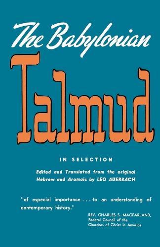 Babylonian Talmud  by Leo Auerbach at Abbey's Bookshop, 