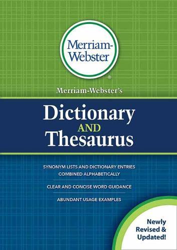 Merriam-Webster’s Dictionary and Thesaurus