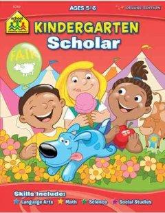 School Zone Kindergarten Scholar Workbook