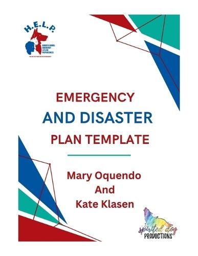 Emergency And Disaster Plan Template  by Mary Oquendo at Abbey's Bookshop, 
