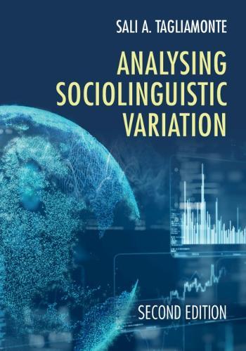 Analysing Sociolinguistic Variation  by Sali A. Tagliamonte (University of Toronto) at Abbey's Bookshop, 