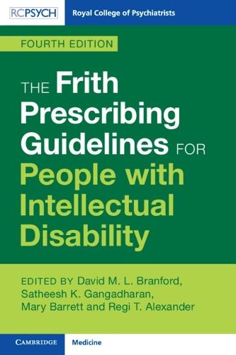 The Frith Prescribing Guidelines for People with Intellectual Disability  by David M. L. Branford (Independent Pharmacy Consultant) at Abbey's Bookshop, 