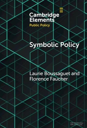 Symbolic Policy  by Laurie Boussaguet (European University Institute ) at Abbey's Bookshop, 