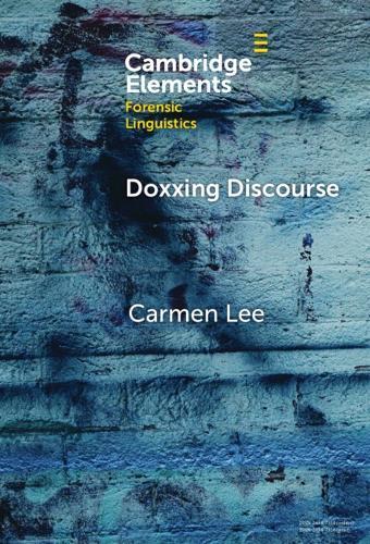 Doxxing Discourse  by Carmen Lee (The Chinese University of Hong Kong) at Abbey's Bookshop, 