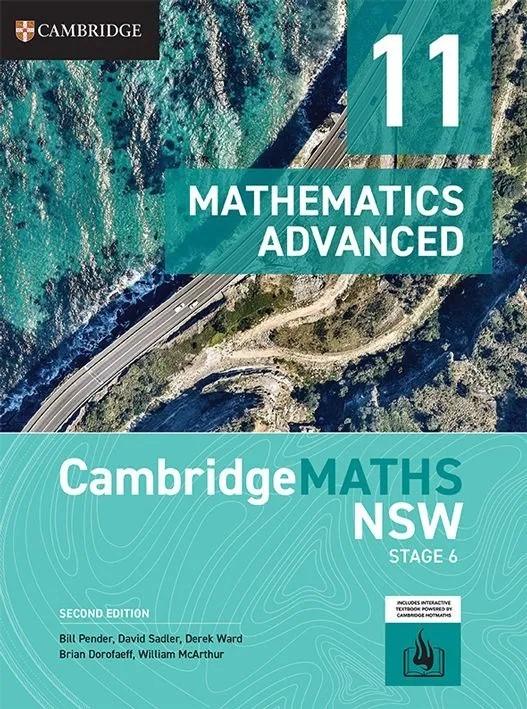 CambridgeMATHS NSW Stage 6 Mathematics Advanced Year 11  by Bill Pender at Abbey's Bookshop, 