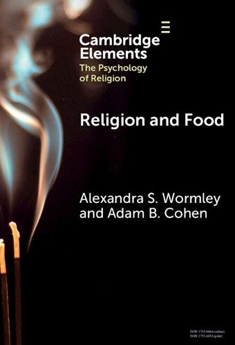 Religion and Food  by Alexandra S. Wormley (University of Michigan and Arizona State University) at Abbey's Bookshop, 