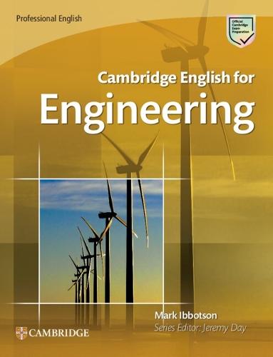 Cambridge English for Engineering Studetns Book