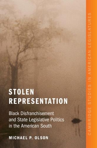 Stolen Representation: Black Disfranchisement and State Legislative Politics in the American South  by Michael P. Olson (Washington University in St. Louis) at Abbey's Bookshop, 