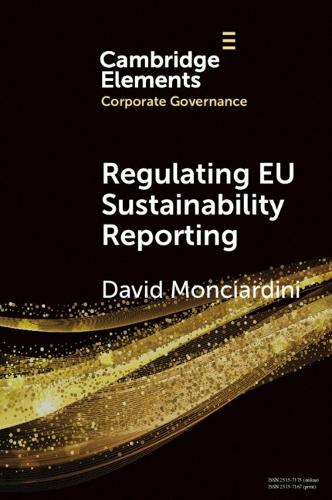 Regulating EU Sustainability Reporting: Learning from Failure and Success  by David Monciardini (University of Turin) at Abbey's Bookshop, 