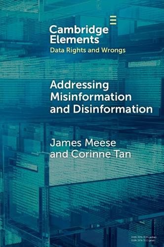 Addressing Misinformation and Disinformation  by James Meese (RMIT University ) at Abbey's Bookshop, 