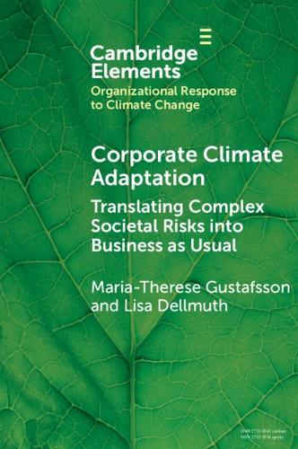 Corporate Climate Adaptation: Translating Complex Societal Risks into Business as Usual