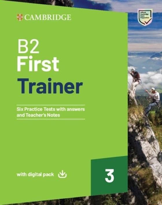 B2 First Trainer 3 Trainer with Answers with Digital Pacl  by Cambridge University Press at Abbey's Bookshop, 